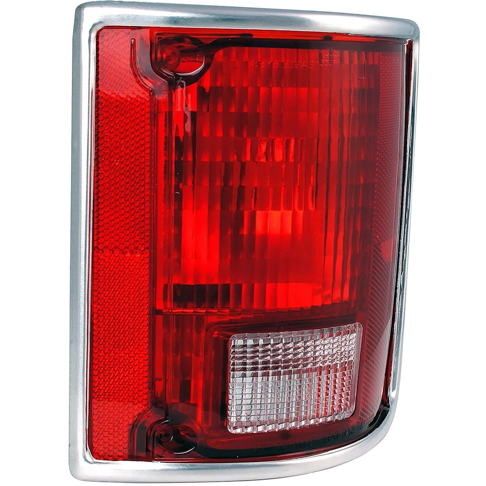 Lanterna traseira Dorman 1610051 para 1975-1986 Chevy C10 lateral direita halogênio lente vermelha - Imagem 2 de 4