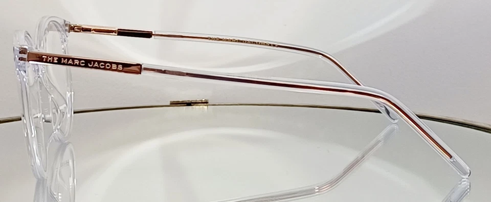 THE MARC JACOBS MARC 511 789 Anteojos LILA TRANSPARENTE Nuevo Plástico 53-18-145 Foto 4 de 4