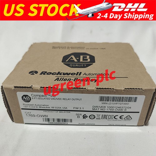 New AB 1769-OW8I SER B CompactLogix Relay Output Module AB 1769OW8I Fast Ship - Picture 3 of 5