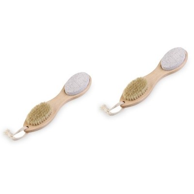  2 PCS Fußschrubber Fuß-bimsstein Foot Dead Hautentferner Fußpflegegeräte