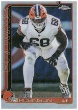 2025 Topps Chrome #124 Cam Robinson Refractor