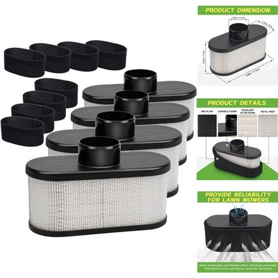 4X Air Filter Replacement for Kawasaki FR Series Lawn Mowers with Pre Filter