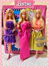 Collection Of Gorgeous Vintage 1977 SuperStar Barbie Dolls With Case