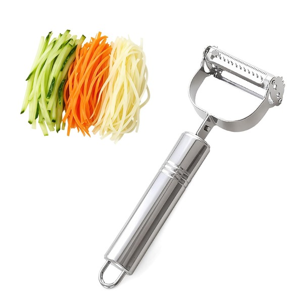 Edelstahl SchäLer GemüSeschäLer Julienneschneider Obst GemüSe Peeler 3-In-1-image