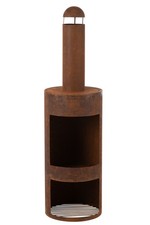 Ofen Rund Metall Rost