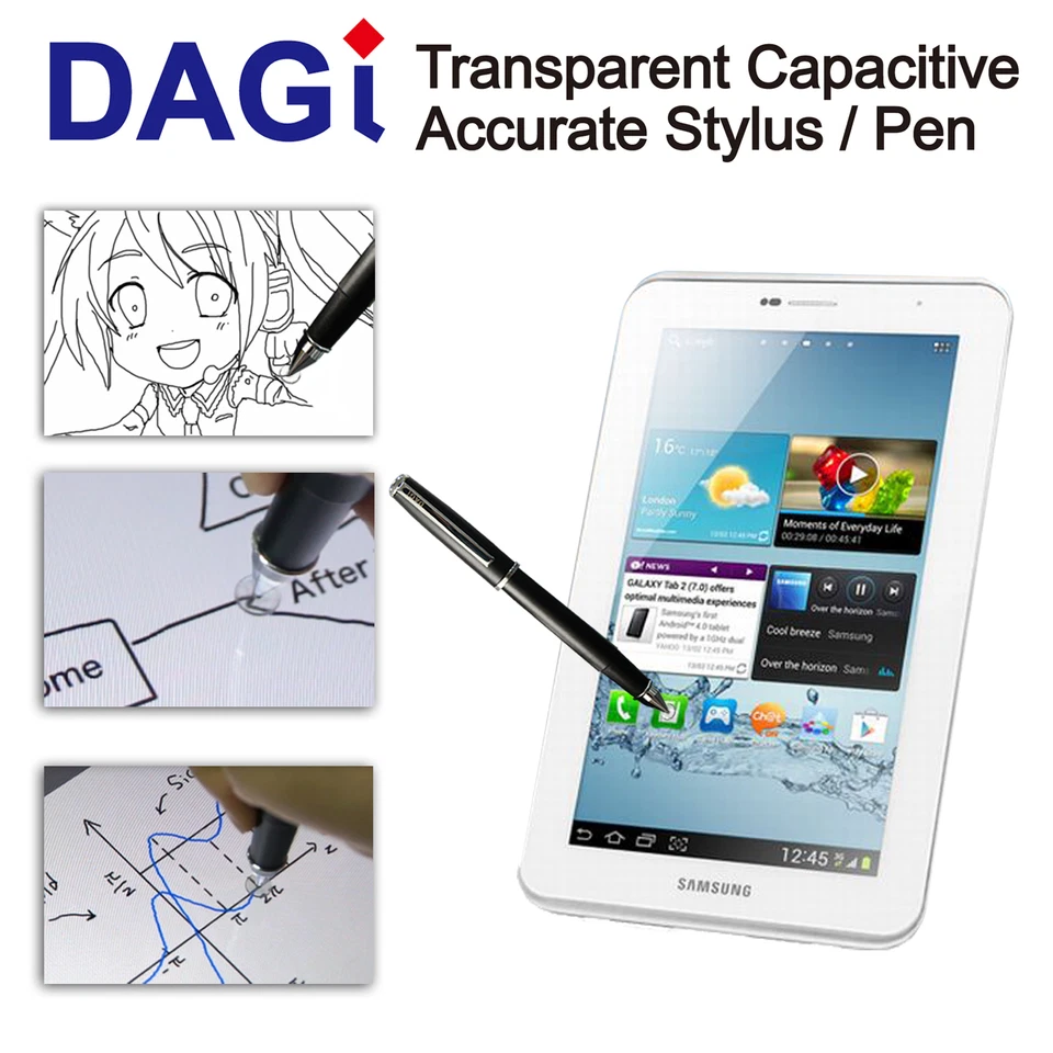 Stylus Pen DAGi P508 for Samsung Galaxy Note9 S9 S10 S10+ S10e J Tab S4 S A 8 - Image 2 of 4