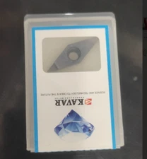 2pcs VCGW160404 PCD20 Polycrystalline diamond carbide bits insert for Aluminum