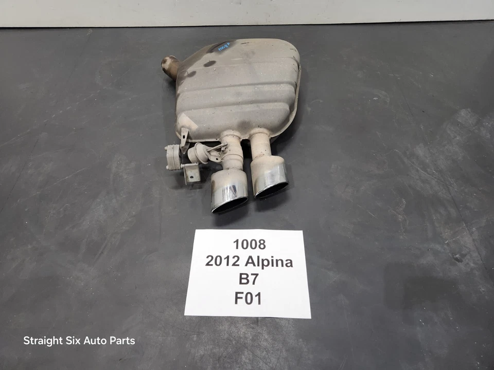 ✅ Silenciador de escape trasero derecho pasajero 11-15 OEM BMW F01 F02 Alpina B7 N63 Foto 2 de 4