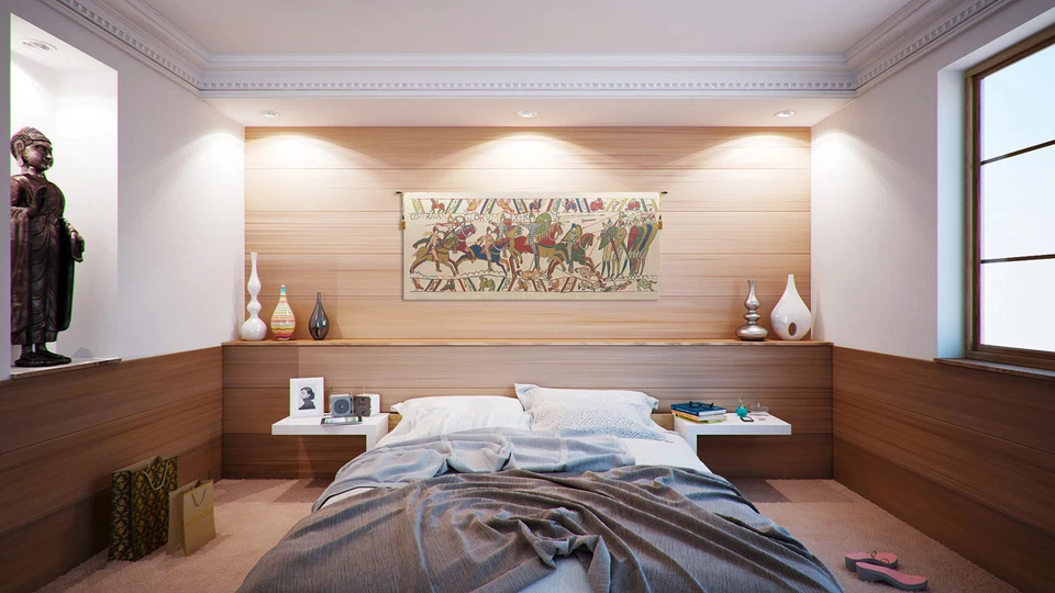 Bayeux Los Guerreros de Batalla con Caballos Tapiz Arte de Pared Colgante Decoración del Hogar Nuevo Foto 2 de 4