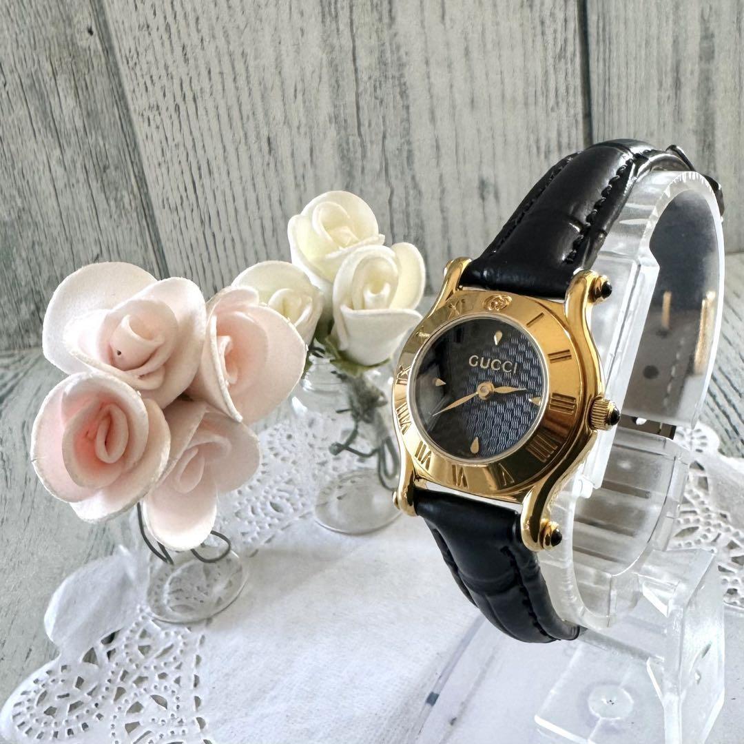 GUCCI 6500P Black Gold Ladies Analog Quartz Watch Battery GUCCI 6500P Black Gold Ladies Analog Quartz Watch Battery