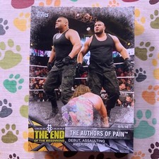 Authors of Pain 2017 Topps WWE NXT Matches & Moments #42