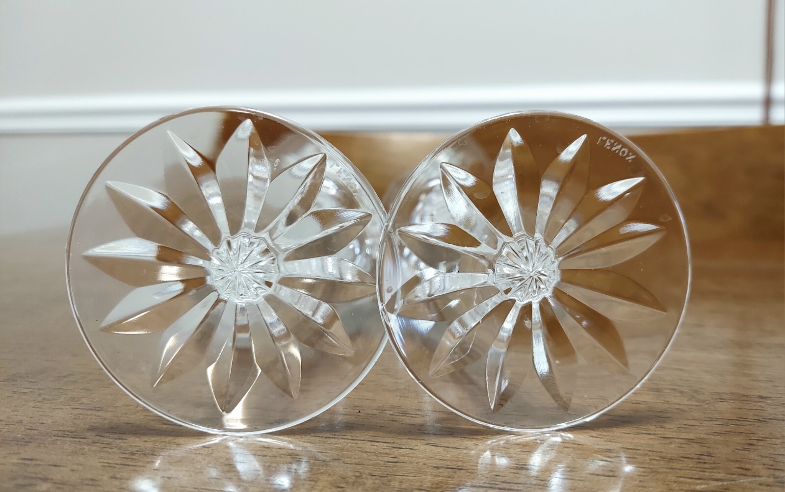 Lenox Lead Crystal Tapered Candle Holder, 2 pcs.