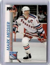 1992-93 Pro Set Mark Messier B New York Rangers #111