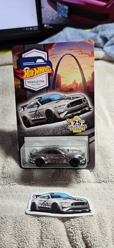 HOT WHEELS 25th COLLECTOR NATIONALS NEWSLETTER 2018 FORD MUSTANG RT5 SPEC 5 #536