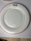 Coca-Cola Brand Set of 4 Dinner Plates 2003 Vintage Rare