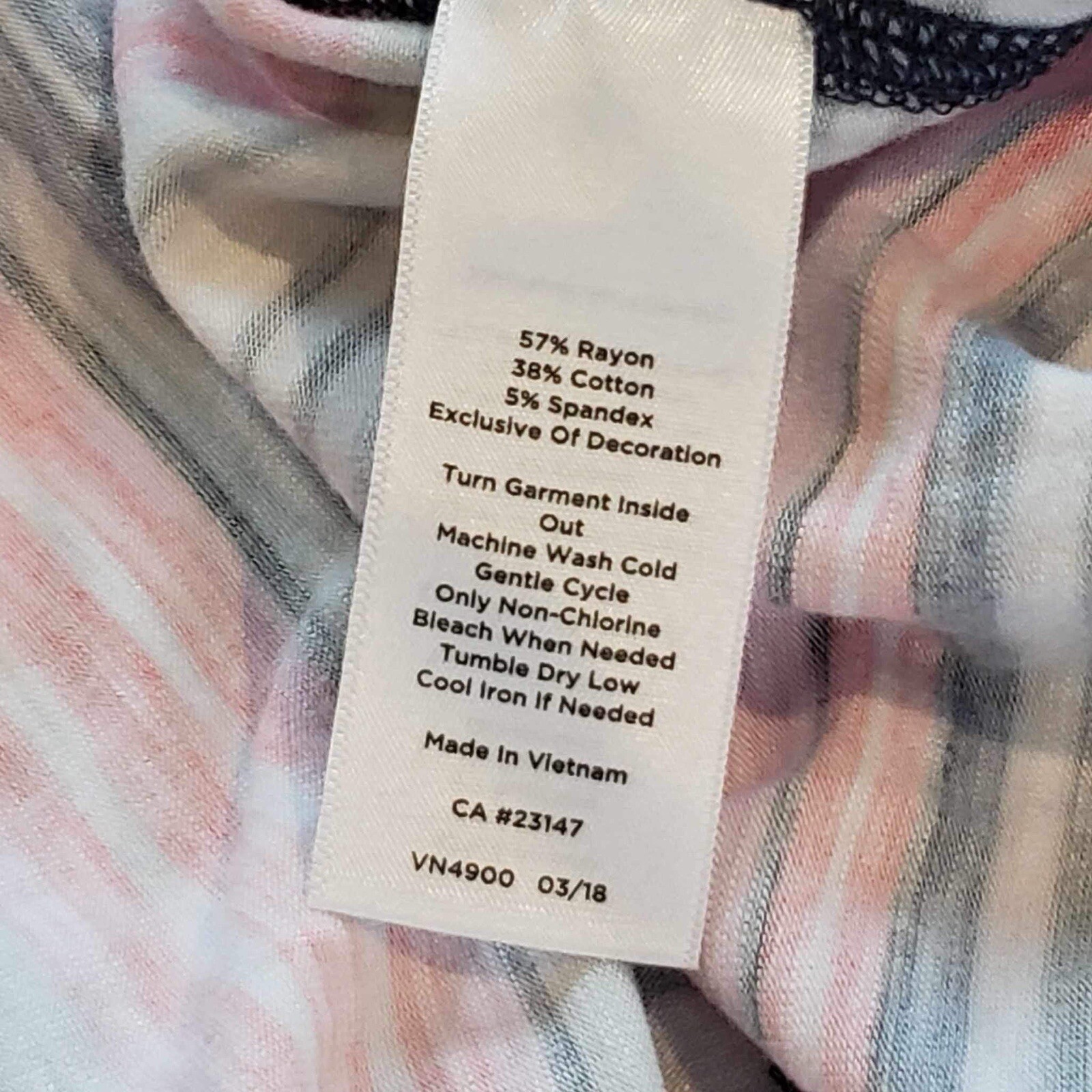 T by Talbots Shirt Womens Size 1Xp Multicolor Str… - image 7