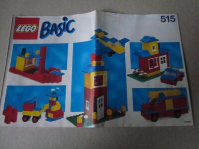 Lego Basic Bauanleitung Instruction 515