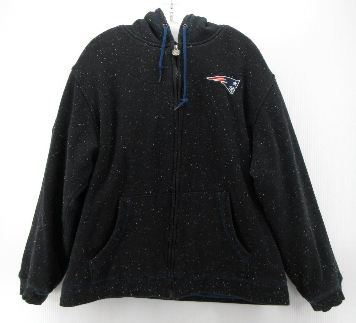 New England Patriots Jacket Men XL Black Pro Line Fleece  display picture 2