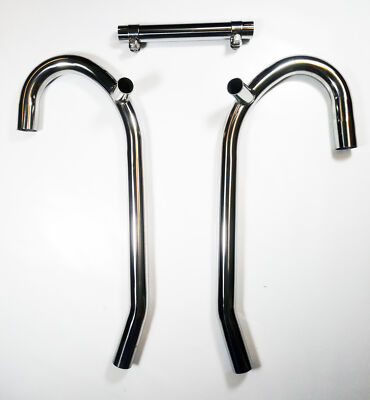 BMW R45 R50 R60 R65 R75 R80 R90 R100 Slim stainless steel exhaust nut