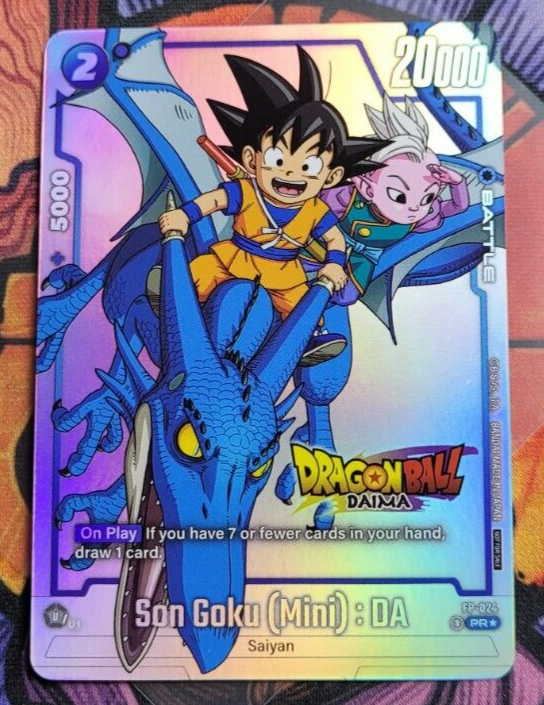 Son Goku (Mini) : DA FP-024 NYCC 2024 Exclusive Promo Card Dragon