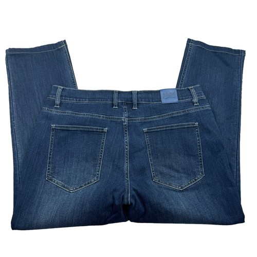 Mugsy Jeans Mens Mens 36 x 30 Kinzies Blue Denim Stretch Straight Leg