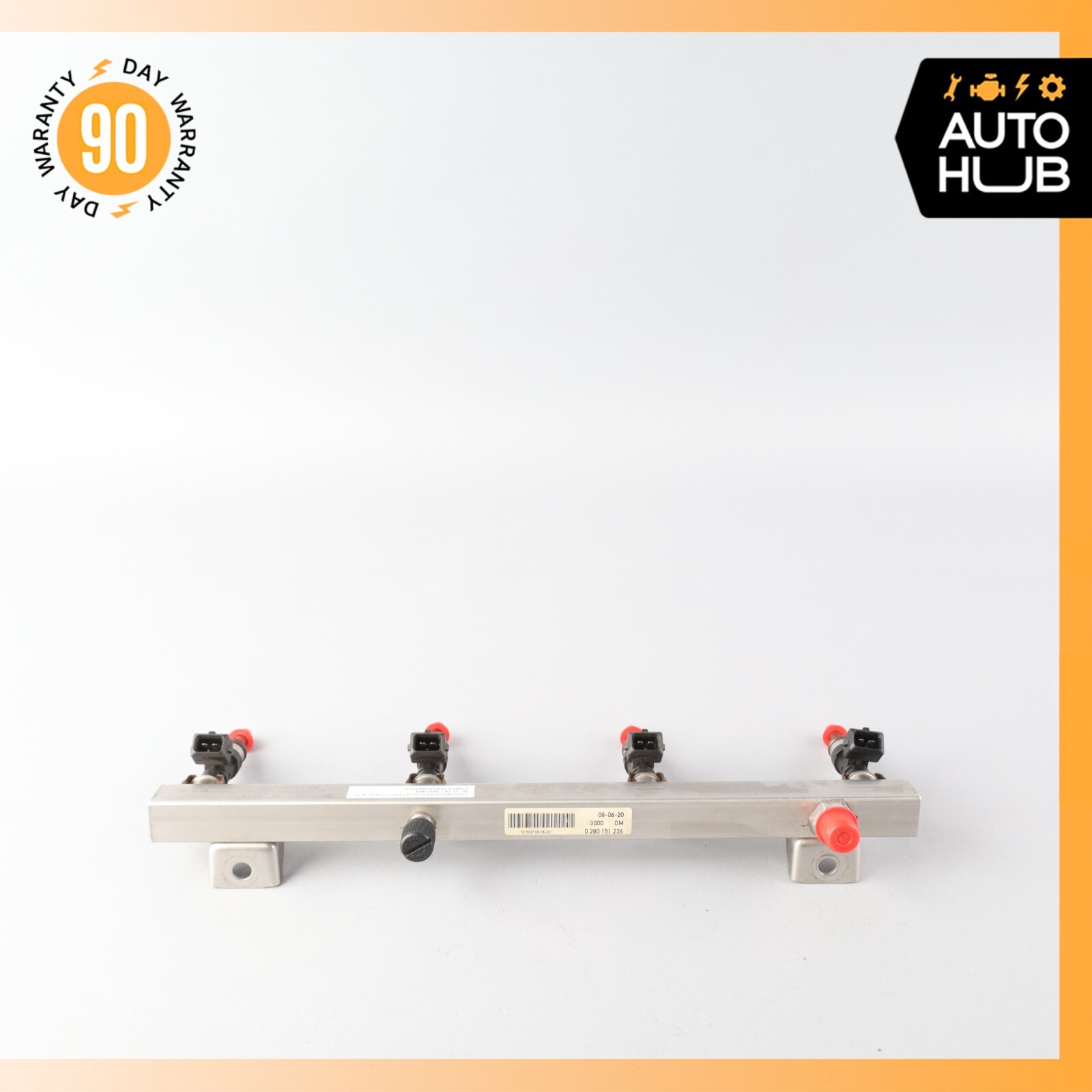 Maserati Quattroporte Fuel Injection Rail Line w/ Injectors Left Side OEM 72k