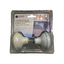 Hickory Hardware Solid Brass Knob Set 1130