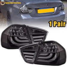 LH RH Tail Light LED Rear Brake Lamp For BMW E90 3 Series Sedan 2005-2008 Smoked