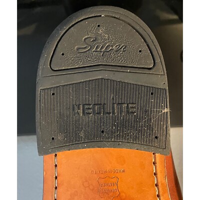 Leather Classic Vintage Neolite Oxfords |Color Brown/Cream  display picture 3