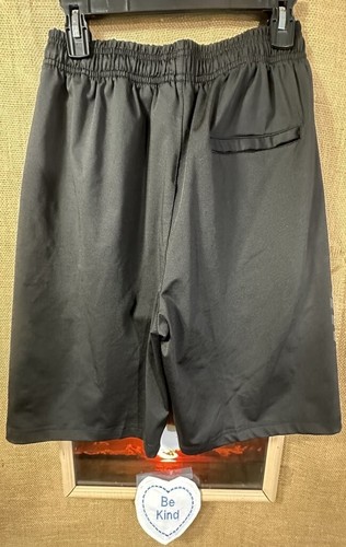 Adidas clima365 youth boy black athletic shorts 2XL elastic drawstring Singapore - Picture 2 of 6
