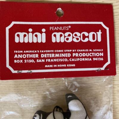 Vintage Determined Snoopy Mini Mascot | eBay