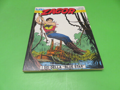 comic ALL ZAGOR Bonelli n° 69 I sixi della blue star - readable