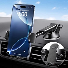 APPS2Car Suction Cup Phone Mount, Windshield/Dashboard/Air Vent Suction Car P...