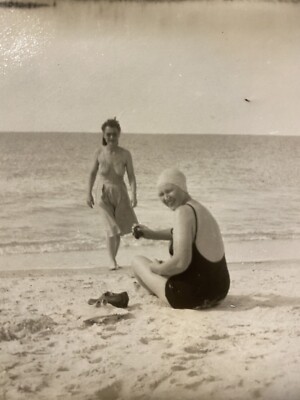 1947 Vintage Photo Girls on the Beach Gulf of Mexico Bath Suit Risque Revealing | eBay 1947 Vintage Photo Girls on the Beach Gulf of Mexico Bath Suit Risque Revealing | eBay