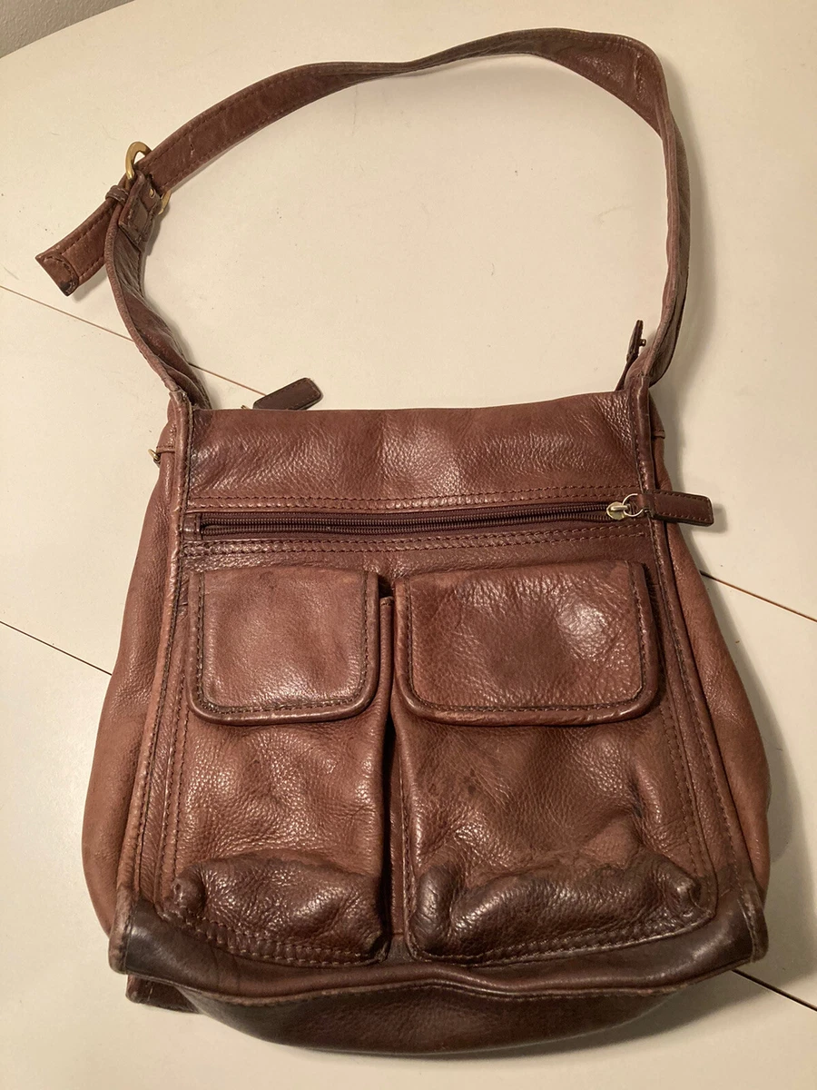 Vintage leather bag brands sales