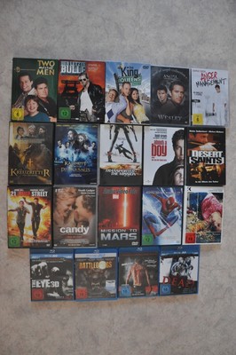 DVD-Blu-ray Konvolut - 5 Staffeln - 14 Filme - Transporter - Spider-Men 2 usw. -