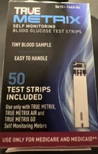 True Metrix Blood Glucose Test Strips - 50 Count