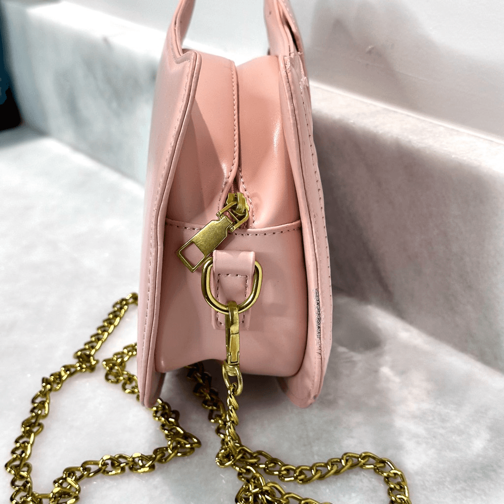 NWOT Hello Kitty Style Vegan Leather Gold Chain Strap
