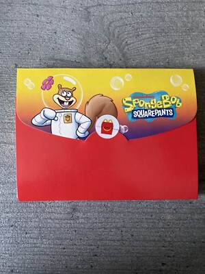 McDonald Happy Meal Spielzeug 2021 - SpongeBob Schwammkopf - Sandy - Neu & Versiegelt