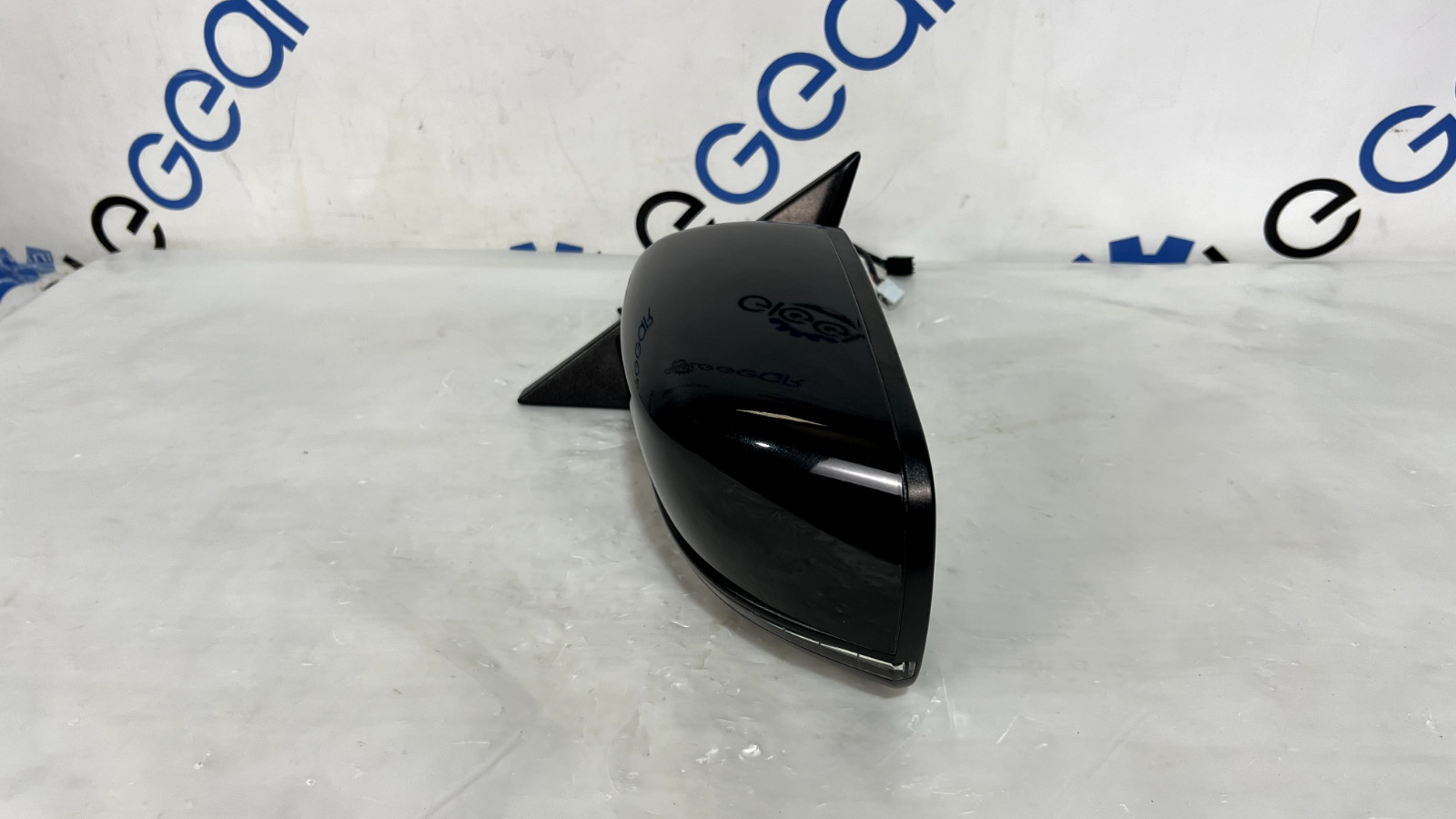 ⭐ 14-17 Maserati Quattro Left Driver Side Door Mirror Glass Assembly White Oem