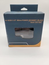 In Desktop Power Grommet Desk Recessed Power Outlet Socket with 2 AC Outlets...