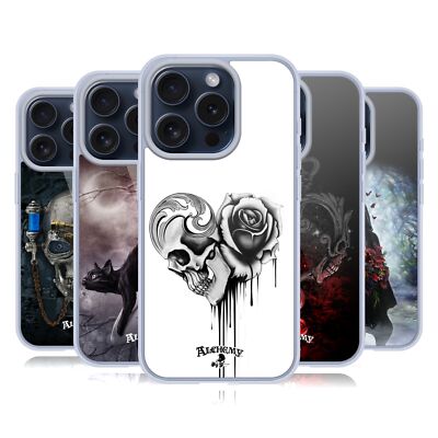 ALCHEMY GOTHIC GRAPHISCHE KUNST GELHÜLLE KOMPATIBEL MIT APPLE iPHONE & MAGSAFE