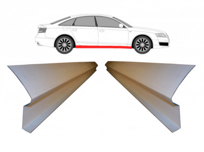 Für Audi A6 C6 2004-2010 Schweller Reparaturblech/ Links=Rechts/ Paar