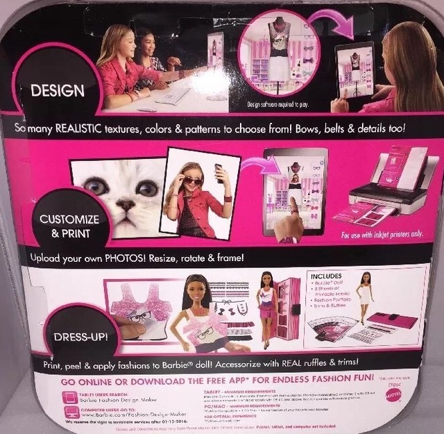barbie fashion design maker app