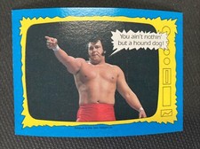 1987 Topps WWF The Superstars Speak! #73 Honky Tonk Man  - Wrestling WWE