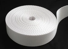 1.5 Inch White Heavy Nylon Webbing 5 yards 1.5" width Nylon Strap