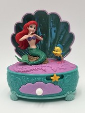 Disney Princess Ariel Pearl Jewelry Box The Little Mermaid 30 Anniversary RARE