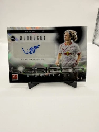 2024-25 Topps Midnight Bundesliga - Horizon Signature Viggo Gebel /49 #HS-VG