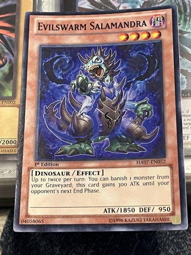 Evilswarm Salamandra HA07-EN052 card