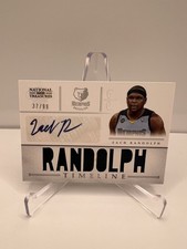 Zach Randolph 2012-13 Panini National Treasures Timeline Auto Jersey Patch /99